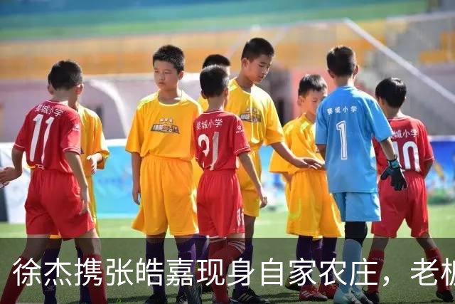 徐杰携张皓嘉现身自家农庄，老板娘乐开怀，这波亲情牌打得真值！